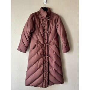 Vintage J Gallery Goose Down Feather Puffer Coat Jacket Warm Winter Outerwear XS